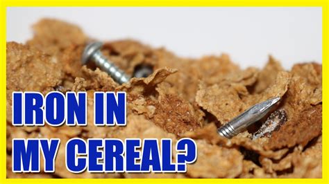 how much metal is in a box of cereal|iron collectors for cereals.